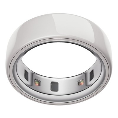OURA Ring 4 Ceramic, Größe 12, Cloud Smart
