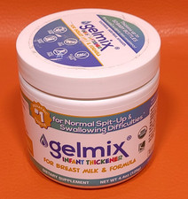 Gelmix Infant Thickener For Milk And Formula 4.4 oz Date 07-2027 USDA Organic