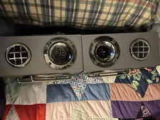 2002 Roadmaster 2-way 200W Car Speakers. Grey And Silver