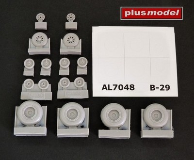 Plus Model AL7048 - 1/72 B-29 Superfortress groved tread - Neu