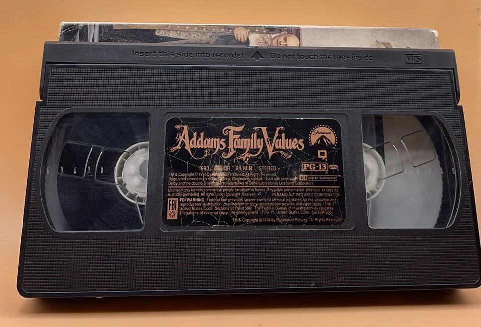 Addams Family Values VHS 1994 **Buy 2 Get 1 Free** - Image 3 of 4