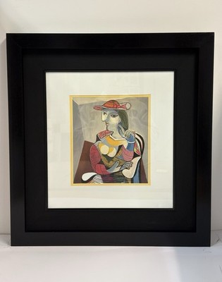 Marie-Therese Walter by Pablo Picasso Framed 1937 26x25