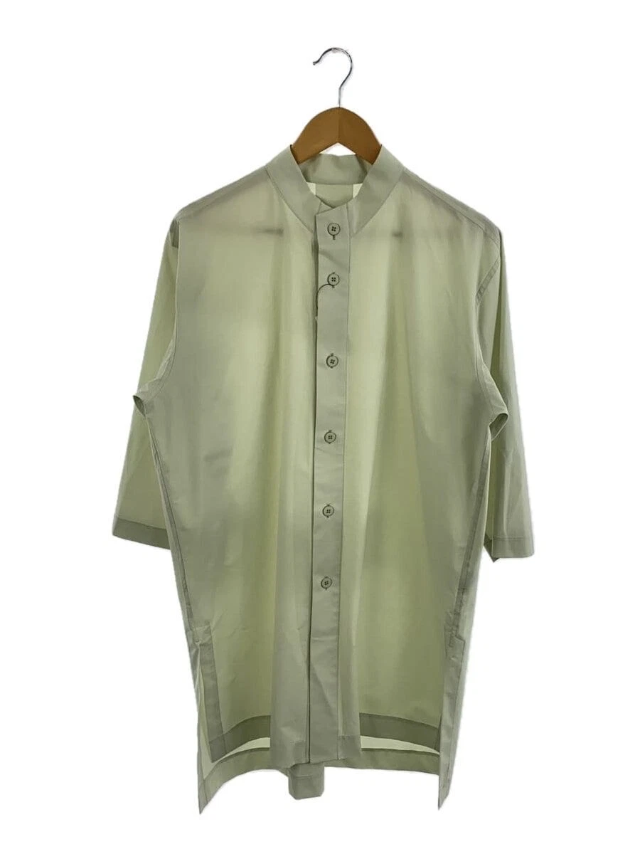 ISSEY MIYAKE Short Sleeve Regular Size Casual Button-Down Shirts