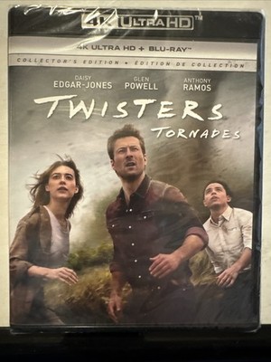 Twisters Daisy Edgar-Jones 4K Ultra HD/Blu-Ray Brand New Sealed Thriller Rare