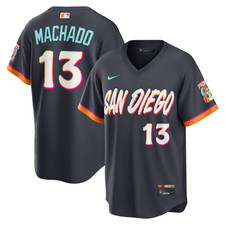 Manny Machado San Diego Padres Nike 2026 City Connect Stadium Jersey La Catrina