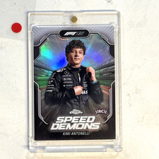 2025 Topps Chrome Formula 1 F1 Kimi Antonelli Speed Demons Rookie Rc #SD-1