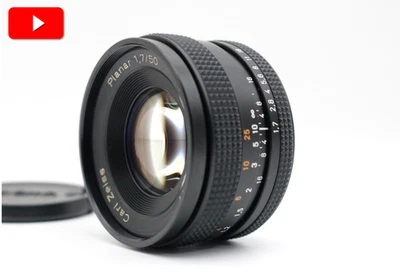 Objectif CONTAX Carl Zeiss Planar T* 50 mm F/1,7 AEJ MF C/Y du JAPON [ PRESQU... - Photo 1/4