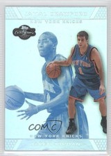 2007 Topps Co-Signers Silver Blue Foil 13/29 Jared Jordan Jamal Crawford #63 0a1