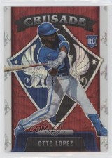 2022 Panini Chronicles Crusade Ruby Wave Prizm 190/199 Otto Lopez #16 0i1b