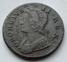 1739 Half Penny - George II British Copper Coin *561