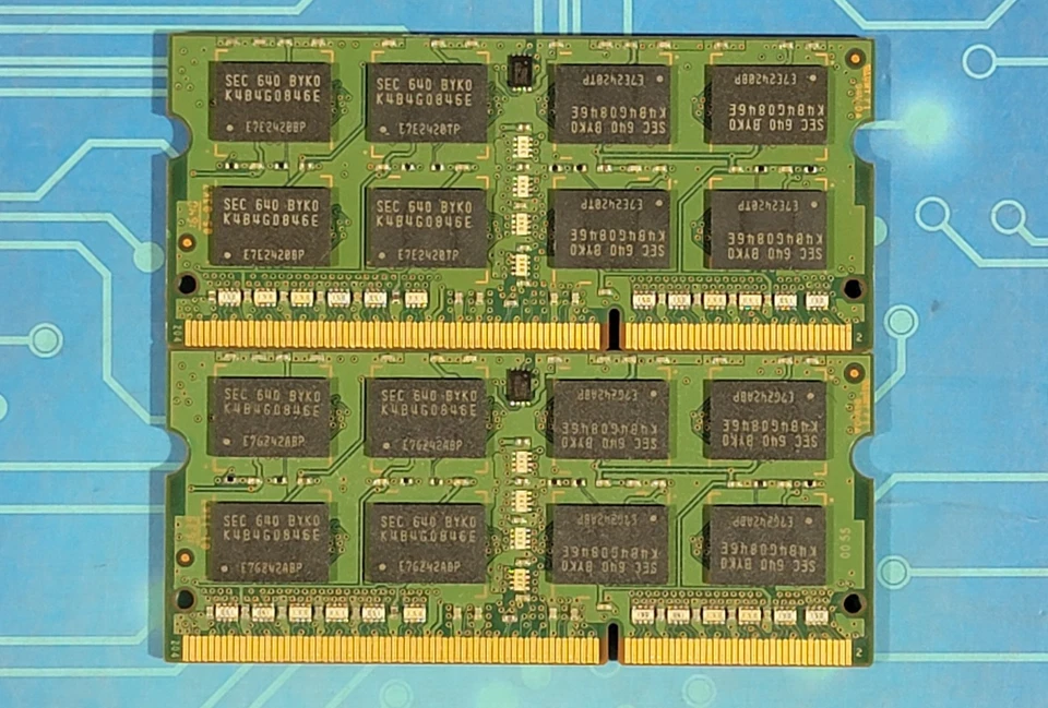16GB (2x8GB) PC3-12800s DDR3-1600MHz 2Rx8 Non-ECC PNY 64D0JKHNK - Image 2 of 2