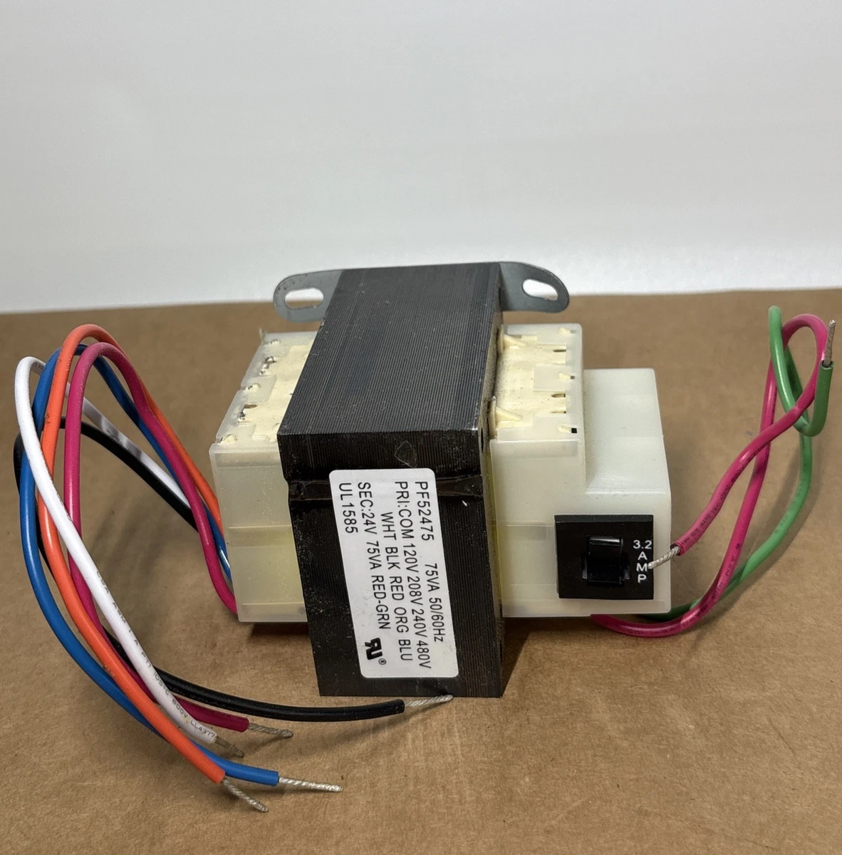 Packard PF52475 Transformer,Primary 120/208/240/480,Secondary 24V photo 1