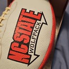 Rawlings NCAA NC State Wolfpack Junior Football Red/White Composite Leather — photo 5