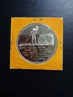 Sterling Silver Coin  -  American Farmer  - Founders Of Civilization - 26 grams