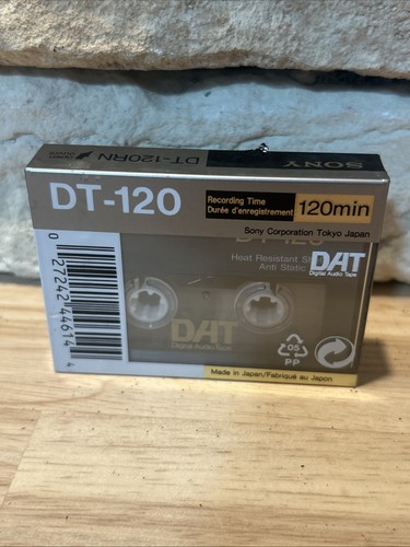 Genuine Sony Made In Japan Vintage DT-120RA DAT Digital Audio Tape Cassette 120 - Picture 4 of 4