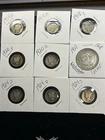 1918-1924 PDS Mercury Dimes + 1951 Booker T Washington Carver Half 90% Silver