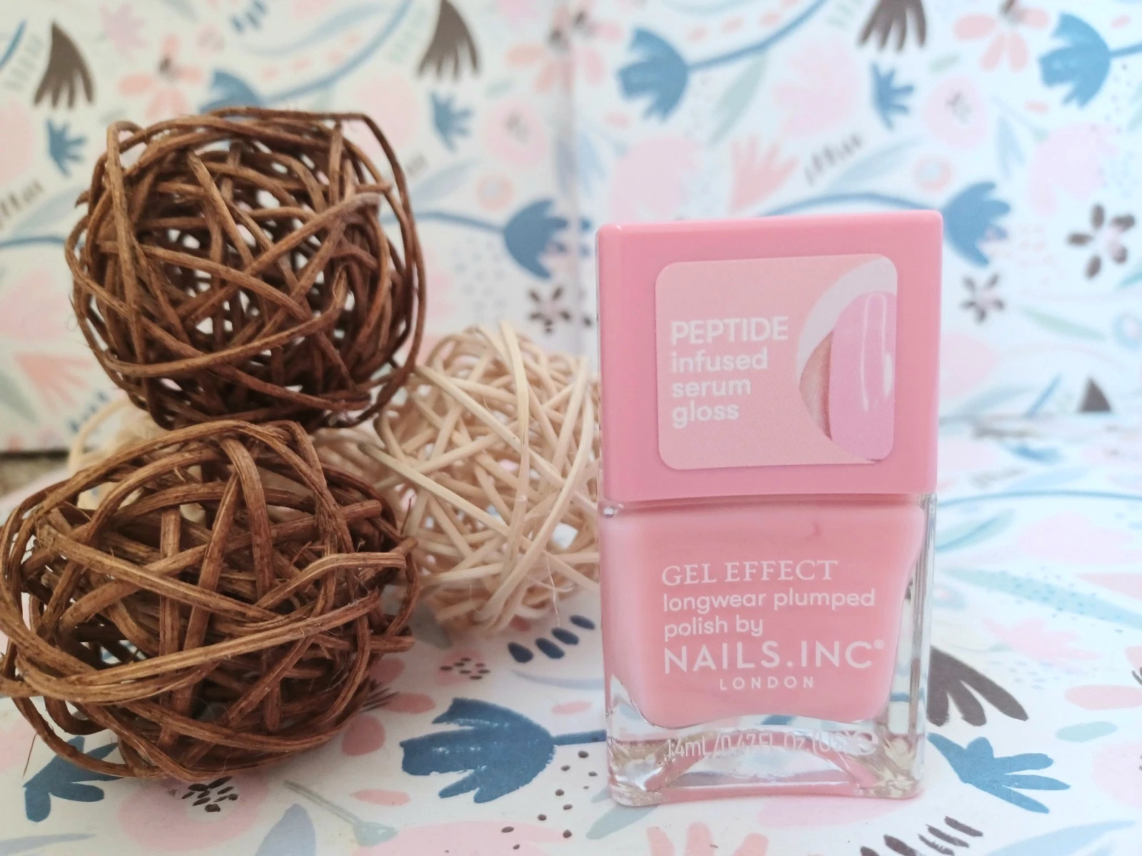 NAILS INC💅🏼 Gel Effect Longwear Plumped Polish Gloss All Pumped Up 14ml NEW