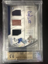 2016 Panini Absolute Rookie Premiere Materials Autographs Dak Prescott /499 RPA