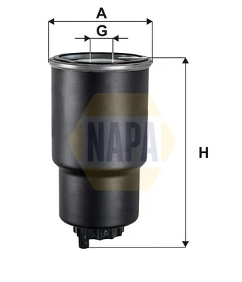 Fuel Filter NFF2233 NAPA S51C13ZA5 S51C13ZA5A S51C13ZA5B Top Quality Guaranteed - Image 2 of 4
