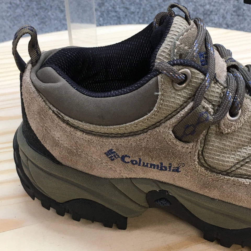 Columbia Zapatos Mujer 6 Ventilador Senderismo Tenis Marrón Con Cordones Parte Superior Baja Comodidad Foto 2 de 4