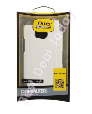 OEM Otterbox Commuter Shell Case Cover Fit For HTC 1 One 2 II M8 Glacier White
