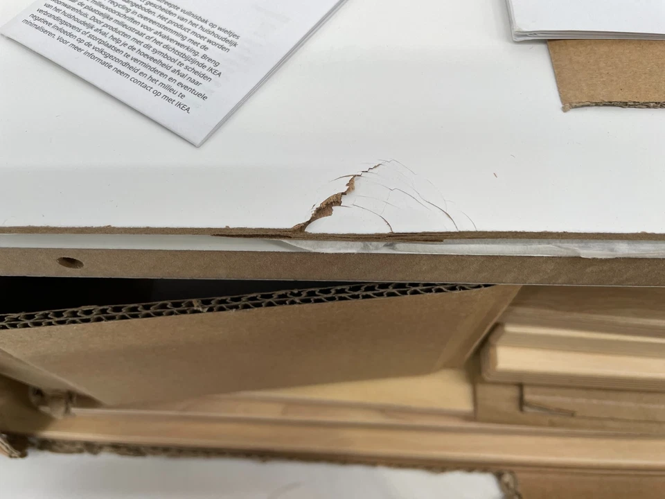 宜家 DUKTIG 迷你游戏厨房套装 – 桦木胶合板/白色 – 假装玩具炉 — 第 3/4 张图片