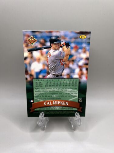 1998 Topps Finest Cal Ripken Jr #135 HOF - Picture 2 of 2