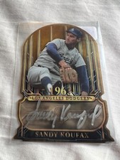 2015 Topps Tribute Sandy Koufax Die Cut Victors Autograph SSP Dodgers Auto /15