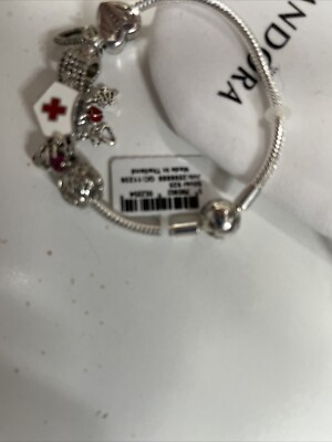 Pandora inch Sterling Silver Women's Bracelet with nurse