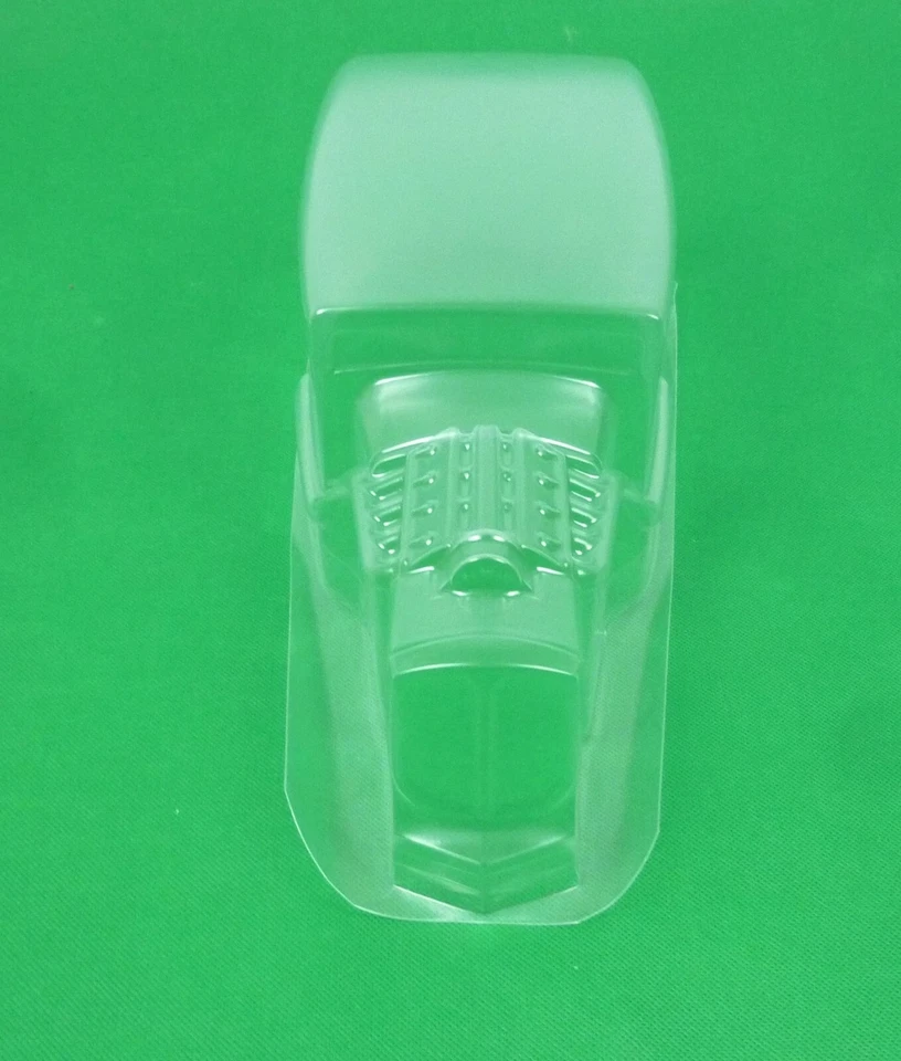 1:10 RC Clear Body Shell - Hot Rod with stickers +extras - Image 4 of 4