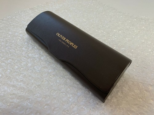 Case Eyeglasses Oliver Peoples Sunglasses Hard Glasses Authentic Brown 