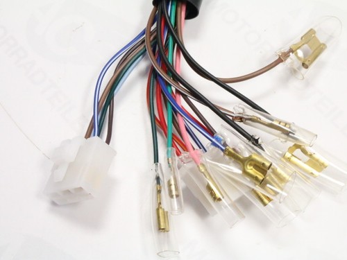 YAMAHA XS 650 XS1 XS1B XS2 Tx 650 Principal Wire Faisceau de Câblage Loom - Photo 3 sur 3