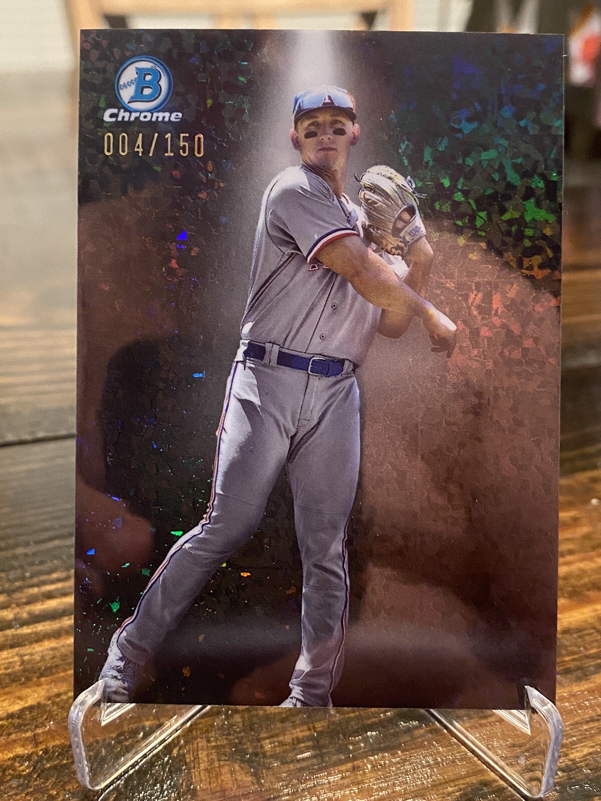 2024 Bowman Chrome Spotlights Mini-Diamond #BS9 Wyatt Langford /150 🔥Case Hit🔥