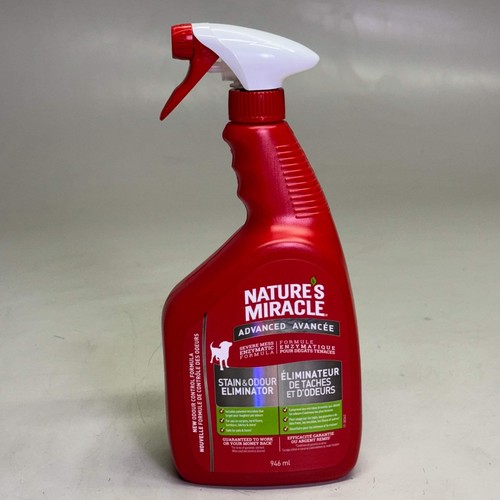NATURE'S MIRACLE (2 PACK) Advanced Stain & Odour Eliminator 946 ml, Red - Picture 4 of 10