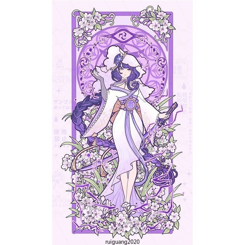 Anime Genshin Impact Nahida Zhongli Venti Furina Acrylic Stand Figure Cosplay - Picture 3 of 13