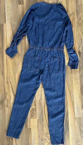Ladies Denim Playsuit Size 8 - Picture 4 of 6