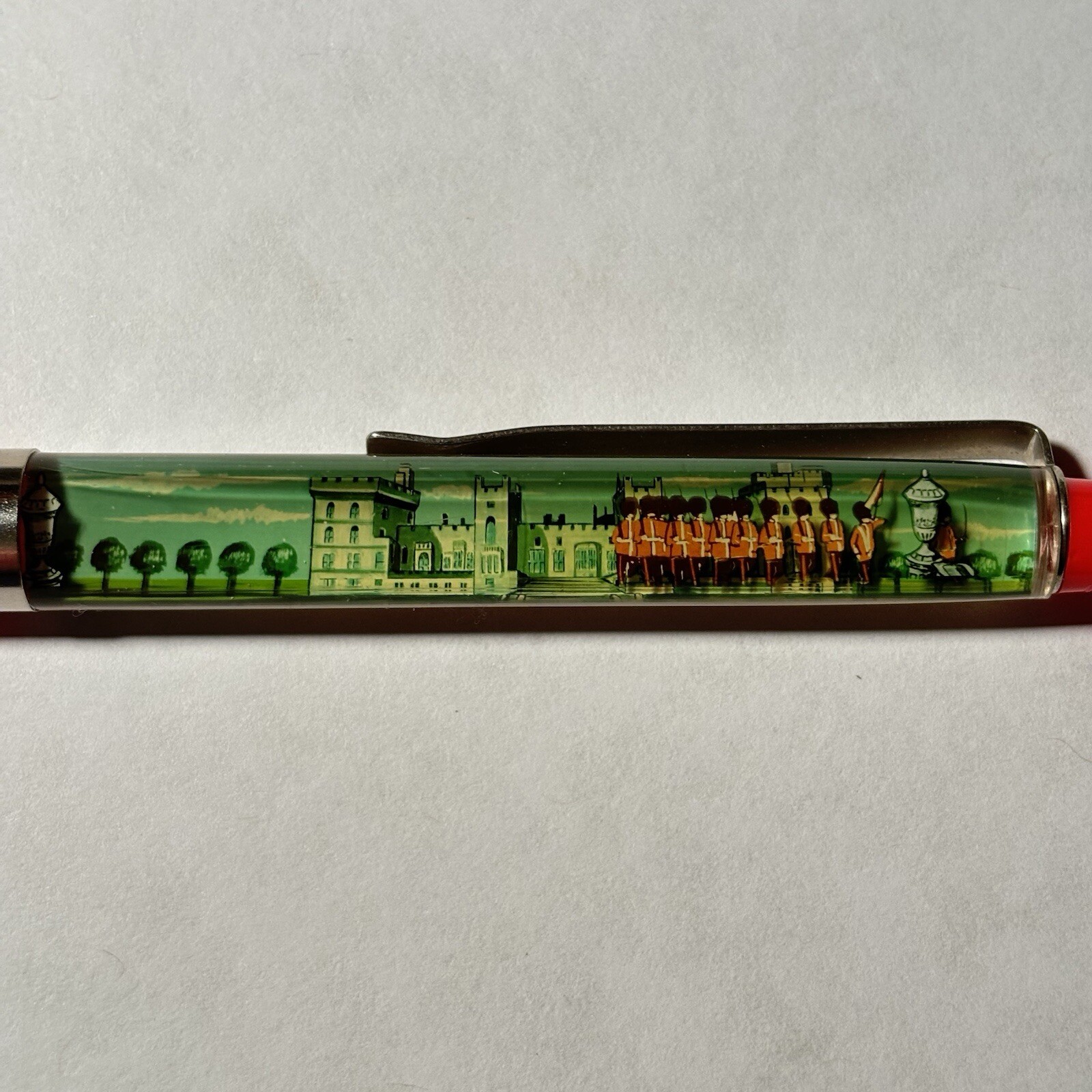 Windsor Castle England Floaty Pen Royal Guards The Crown Royalty Queen Elizabeth