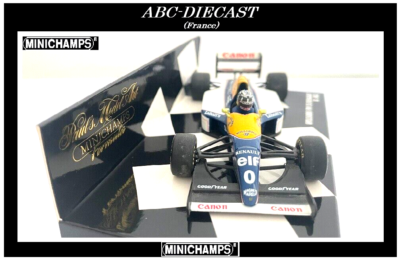 Miniature F1 Minichamps 1/43 Williams-Renault FW15 - Damon Hill GP 1993 - N°930001