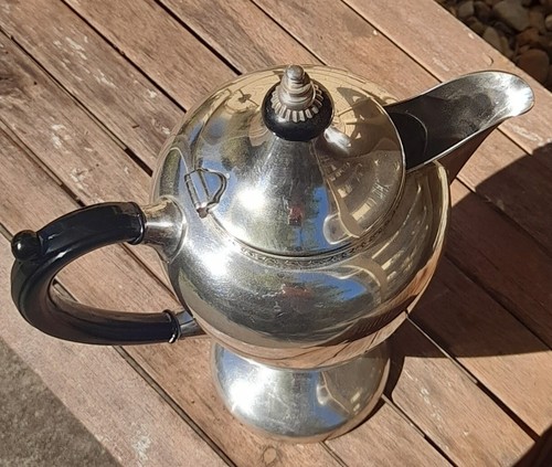 Art Deco Paramount "DUBARRY" Triple Silver Plated Coffee Pot - Picture 3 of 9