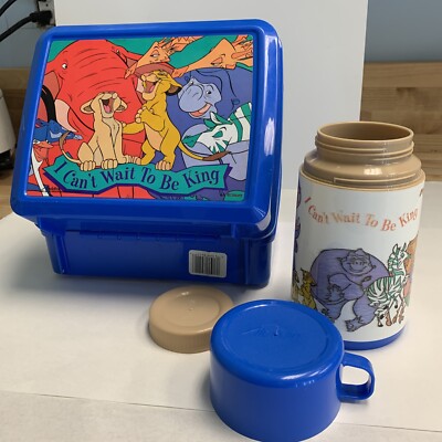 The Lion King Lunch Box And Travel Mug “I Can't Wait To Be King