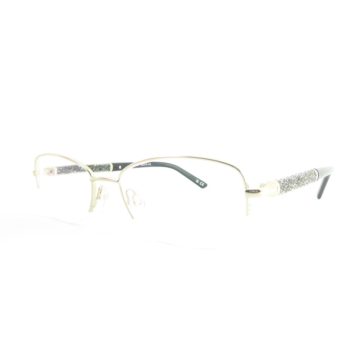 Glamour Sp08 Semi Rimless P4144 Used Eyeglasses Frames Eyewear
