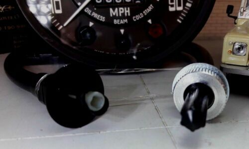 Compteur De Vitesse Smiths Réplique - Diamètre 100 Mm - Filetage M18x1.5 - 180 MPH - Noir - Neuf