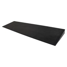 Various Size Non-Slip Solid Rubber Threshold Ramp 35.4inch Length Ramp Black