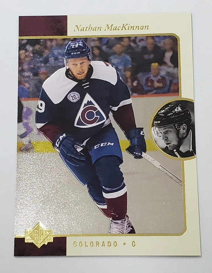 2015-16 Upper Deck SP Authentic 1995-96 SP Retro Set R1 - R60 Pick Your Card  - Image 3 of 4