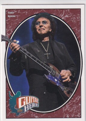 TONY IOMMI 2008 UD Heroes #265 Guitarist Black Sabbath/Jethro Tull
