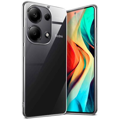 Hülle für Xiaomi Redmi Note 13 Pro 4G Schutzhülle Silikon Case Cover Transparent