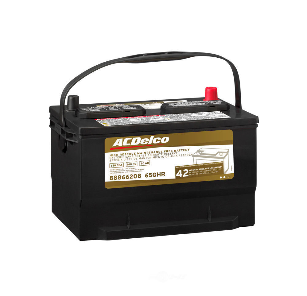 Vehicle Battery-42 Month Warranty High Reserve ACDelco 65GHR