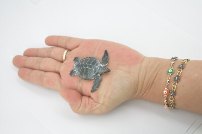 Green Sea Turtle Baby, Hatchling, Realistic Figure Model Toy Gift