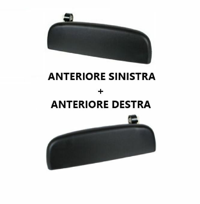 Derb Maniglia Apriporta Esterna Anteriore Sinistra Per Hyundai Matrix (2001-2005), Colore Nero Liscio, Lato Guida, 7445613122108