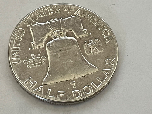 1961 P Franklin Half Dollar NICE Circulated Condition - # 1-5 AS SHOWN - Picture 2 of 2
